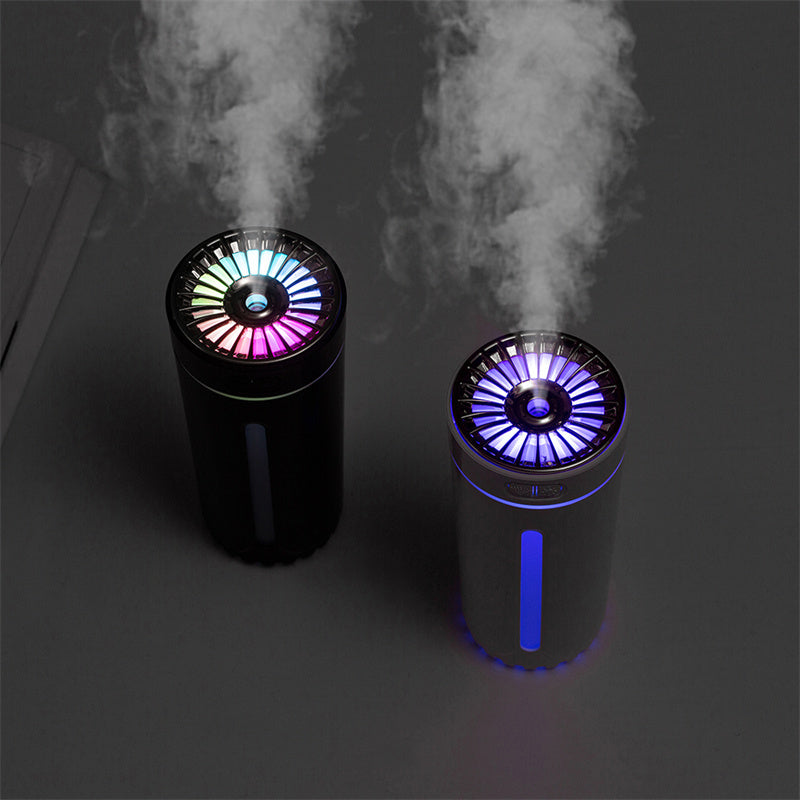 Wireless Air Humidifier Colorful Lights Diffuser Purifier For Car