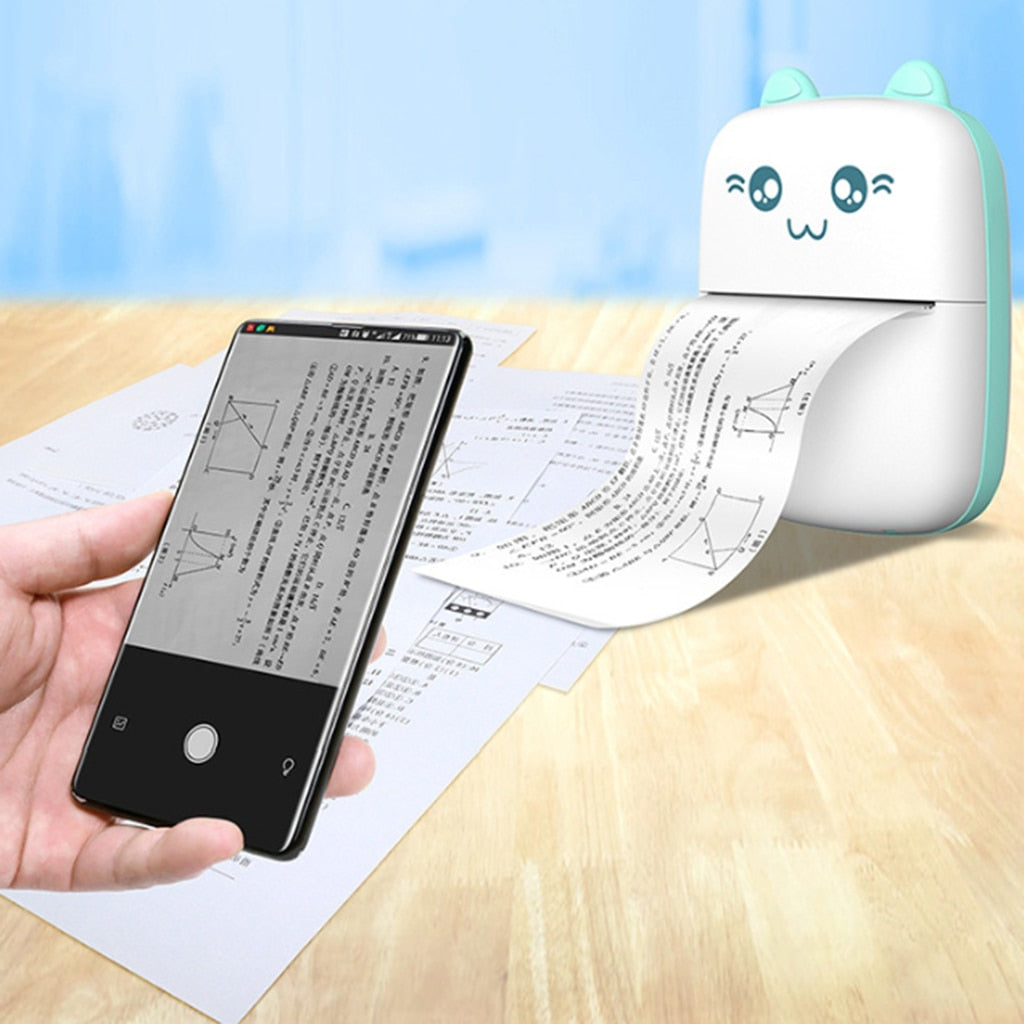 Mini Portable Bluetooth Label Printer