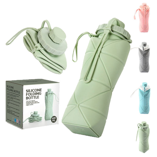 Travel Portable Folding Silicone Water Bottle