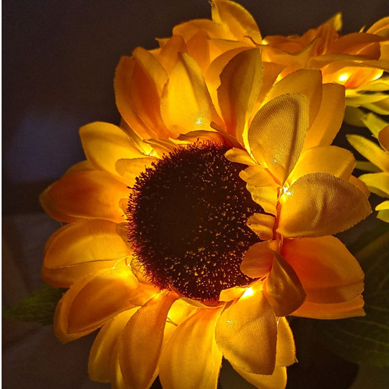 Sunflower Led Simulation Night Light Table Lamp