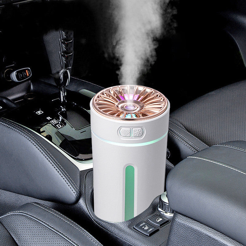 Wireless Air Humidifier Colorful Lights Diffuser Purifier For Car