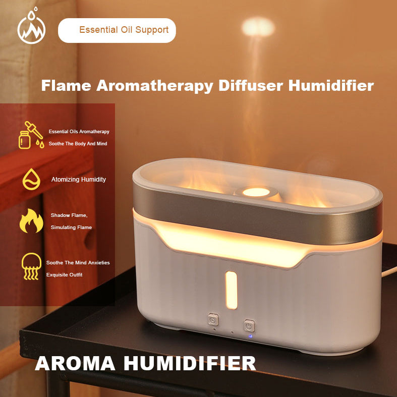 Jellyfish Flame Humidifier Simulation