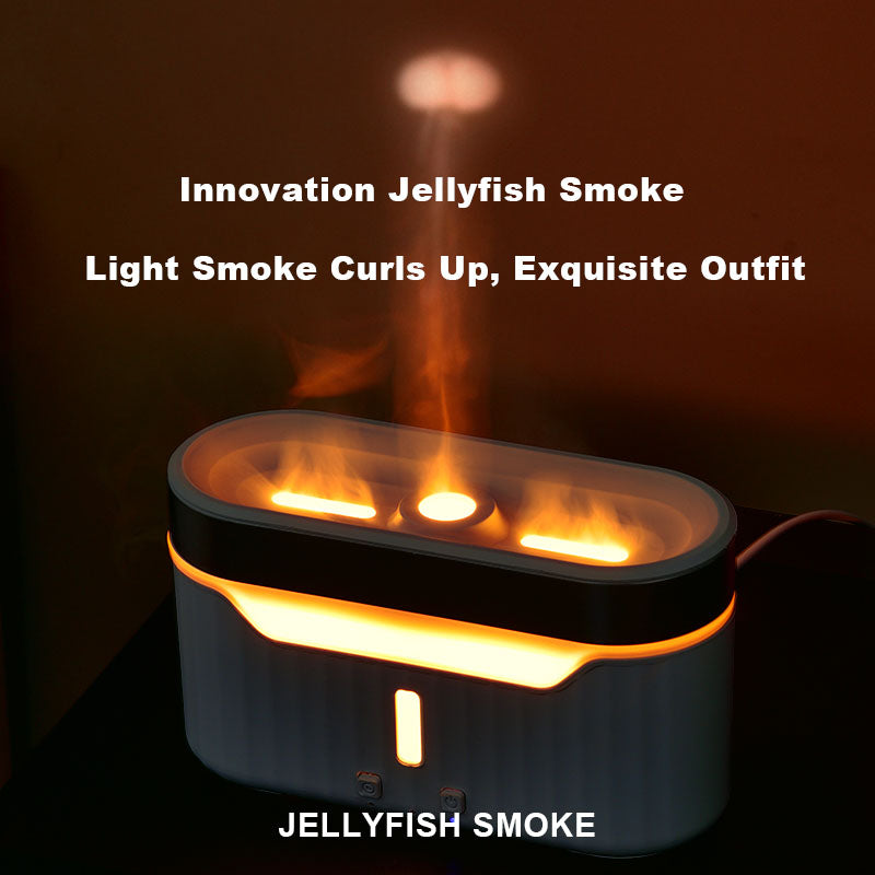 Jellyfish Flame Humidifier Simulation