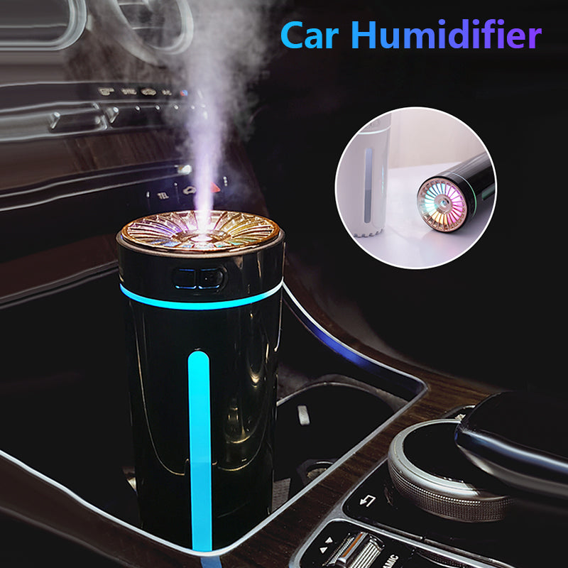 Wireless Air Humidifier Colorful Lights Diffuser Purifier For Car