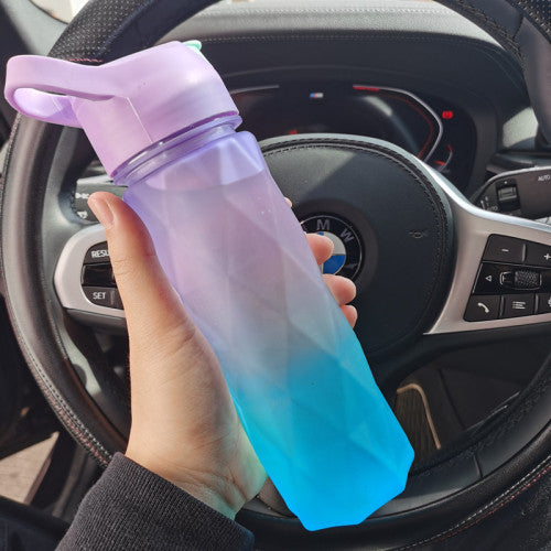 Girls Spray Water Bottle For Outdoor Sport Fitness