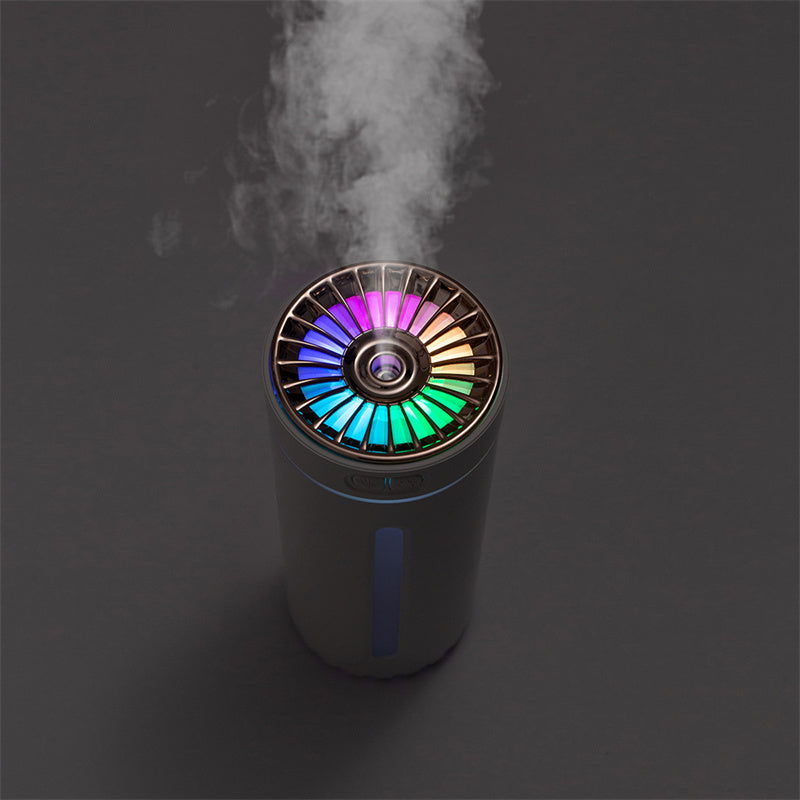 Wireless Air Humidifier Colorful Lights Diffuser Purifier For Car